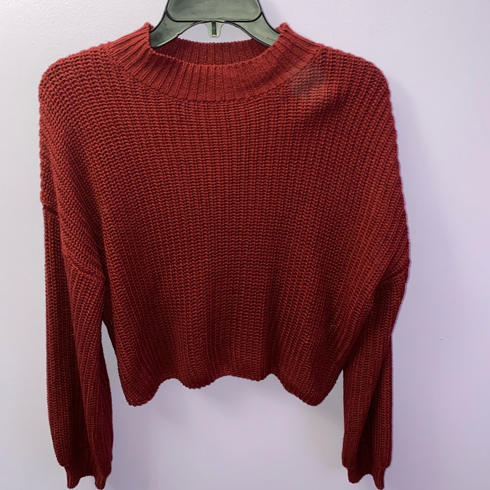 Dark Red Sweater ❤️